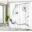 Ensemble de rideau de douche avec crochets et crochets-44327510