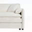 Canapé modulaire surdimensionné à assise profonde et modulaire avec repose-pieds mobile-296553942