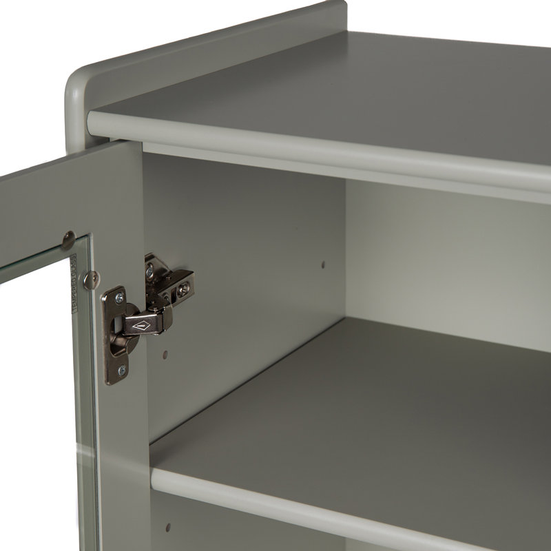 Daquarius Freestanding  Cabinet, Gray