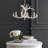 Rohrbach Candle Style Wagon Wheel Chandelier-238798684-184862635