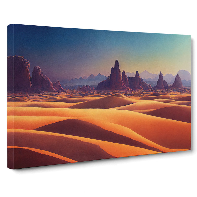Desert View Vol.5 - Wrapped Canvas, 40cm H x 60cm W x 3cm D