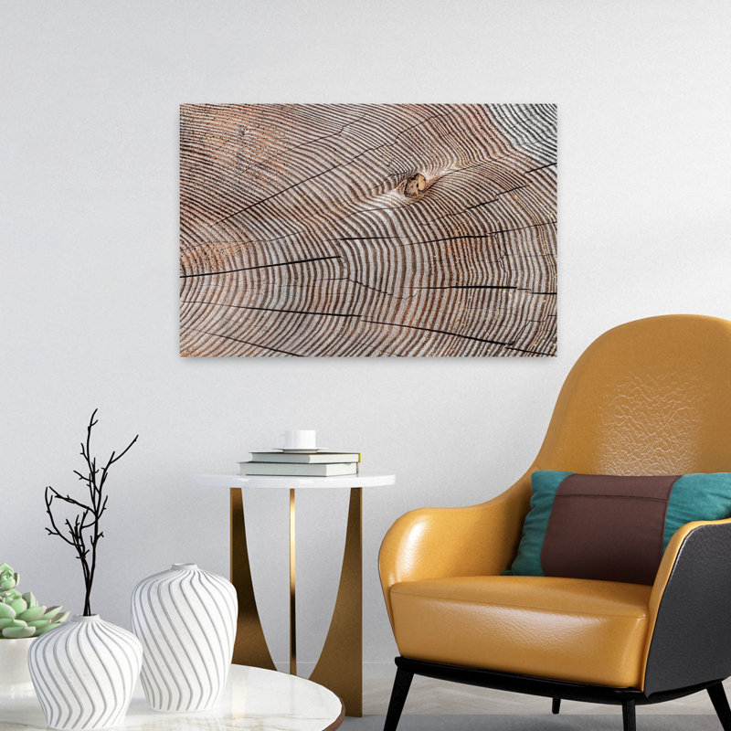 Annuel Annuel, art mural abstrait contemporain, H 16 po x l 24 po