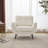 Corvo Faux Leather Armchair-1931408127