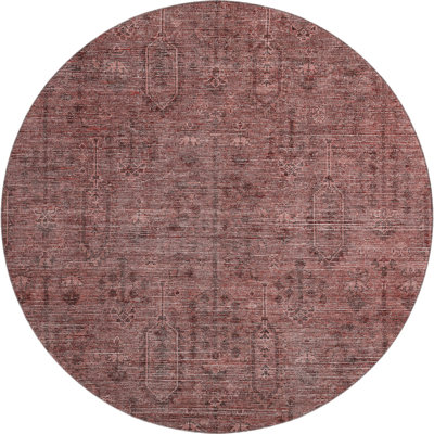 Premium Machine Washable Prisco Paprika Rug