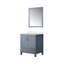 Meuble-lavabo compact avec comptoir en quartz et miroir-1977502497
