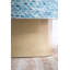 Table basse cylindrique 35 pi x 35 po x 16 po avec base en piédestal doré