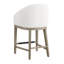 Tabouret de comptoir avec accoudoirs Bethea-107095730