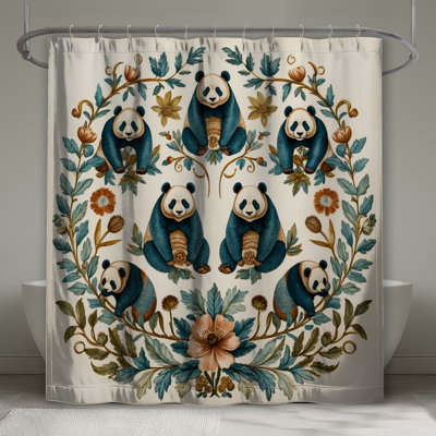 Rideaux de douche Panda