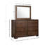 Commode 2 tiroirs avec miroir de paysage et commode à tiroirs Garofalo-365956042-365956040