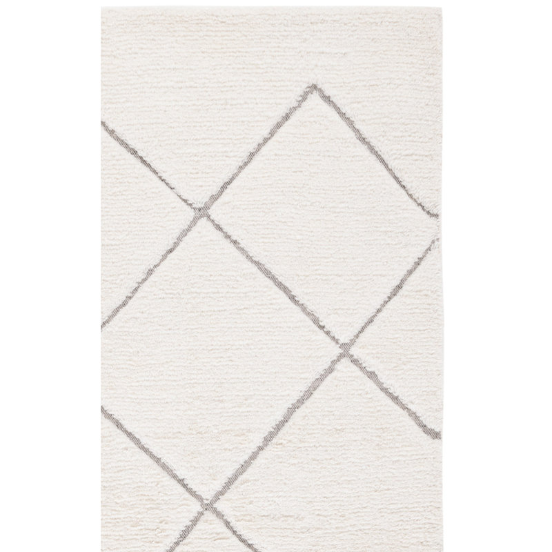 Tapis géométrique tissé à la main Henrie, Tapis de couloir 2 pi 3 po x 9 pi