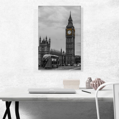 " Big Ben Clock In London England "