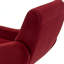 Ensemble de 2 fauteuils d'appoint rembourrés de style moderne Mid-Century de 28 po avec pieds en métal doré et argent et accoudoirs courbés pour salon, chambre à coucher et meuble-lavabo Aitana-1986493097-1986493100