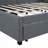 Full Size Upholstered Daybed with 2 Storage Drawers Sofa Bed Frame No Box Spring Needed, Linen Fabric-252376663