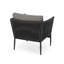 Élégant complément de salon, chaise d'appoint sophistiquée