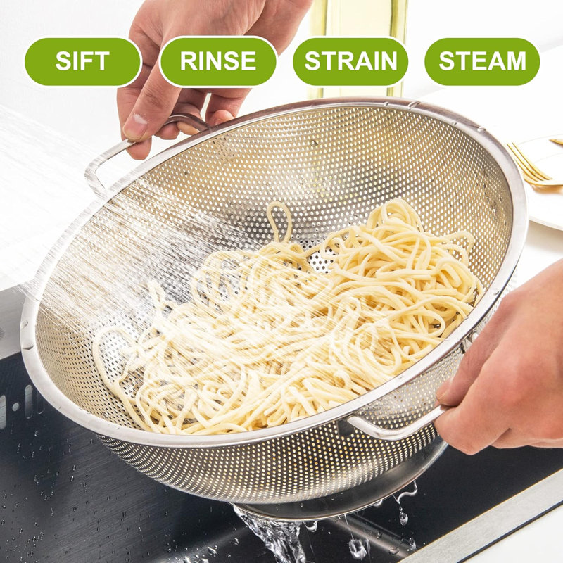 Stainless Steel 3-quart Colander