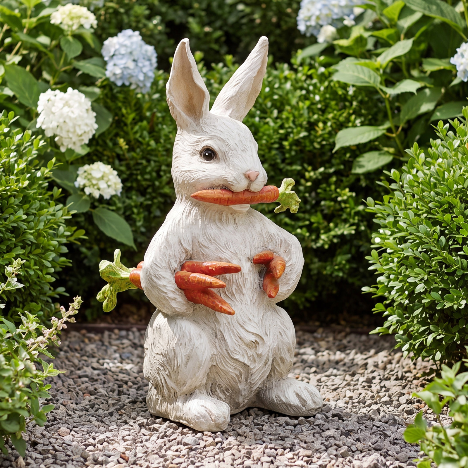 Carotene the Rabbit Garden Statue