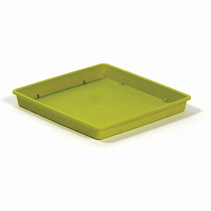 Soucoupe, H 1 po x l 10 po x P 10 po, Vert
