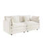 Cloud Sofa, Chenille Sofa, 2 Seater Sofa-655973919-655973921