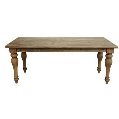 Pine Solid Wood Dining Table by One Allium Way