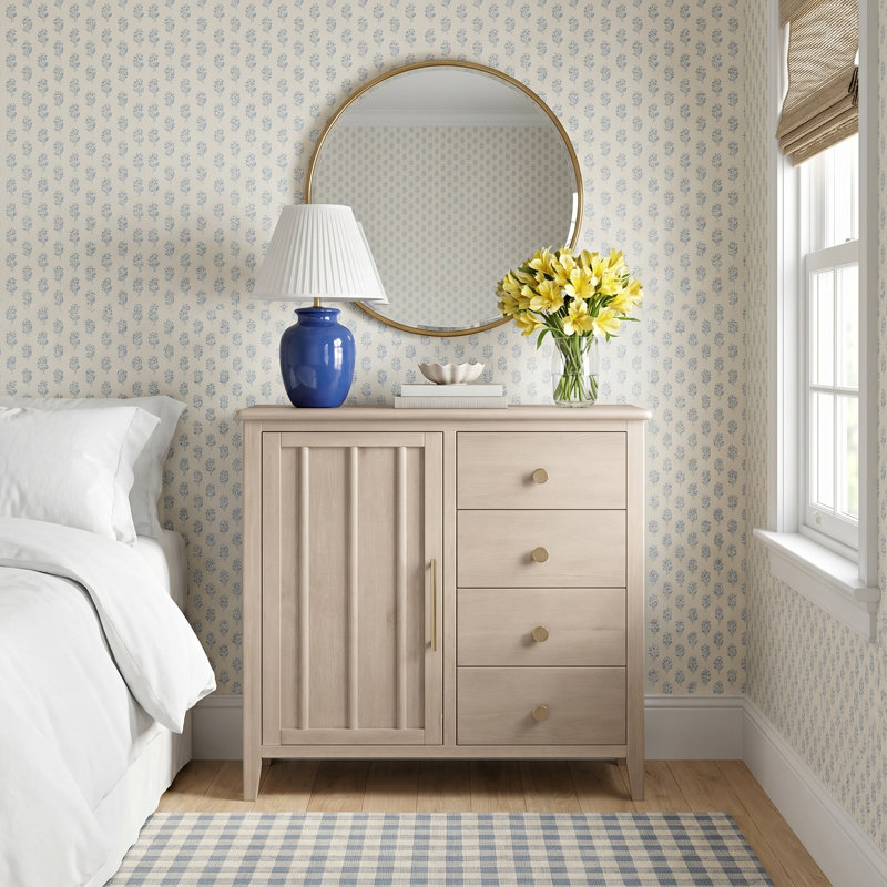 Honey 48'' W 6 - Drawer Dresser
