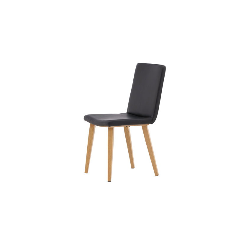 Leopoulos 46cm H 100% PU Upholstered Upholstered Back Side Chair