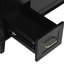 30" Bathroom Furniture Vanity, Ceramic Sink, Adjustable Shelves, Black Cabinet, Soft Close, Contemporary Vanity 30-Inch, Basin, Storage Options, Function-130597611