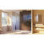Porte de douche à charnière sans cadre 31 po x 72 po avec technologie Clear Max Unidoor Plus-2119358051
