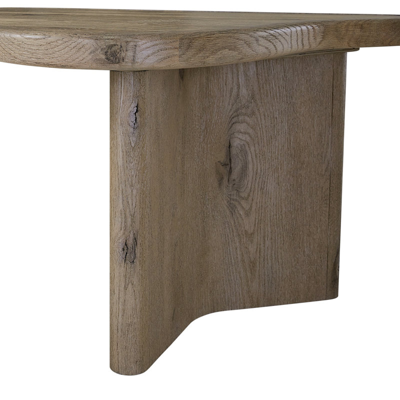 Table de chevet gigogne en chêne English Knotty