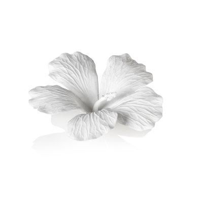Sculpture fleur hibiscus china Balmore