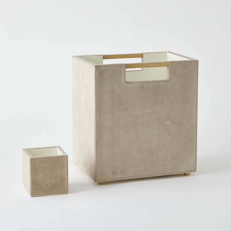 3 Gallons Waste Bin, Beige