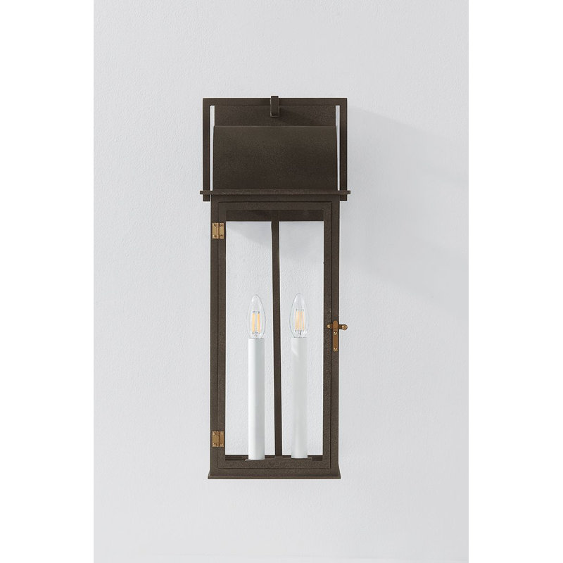 Bohen 1 Light Exterior, 19" H x 7.5" W x 7.5" D