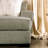 Anayi 101'' Flared Arm Sofa-1778814763