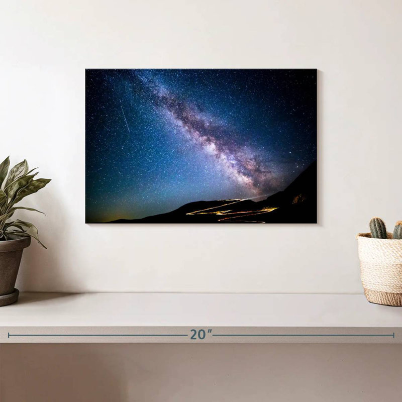 Oberle Beautiful Night Sky, 8" H x 12" W