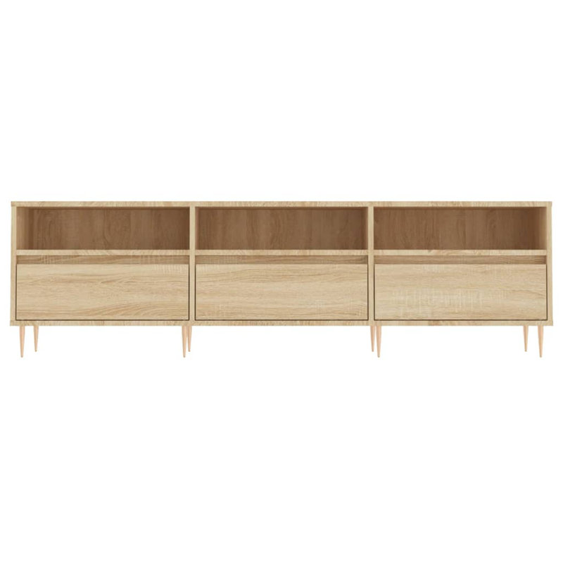 Huchinson TV Stand for TVs up to 65", Sonoma Oak