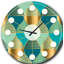Horloge murale de luxe Mid-Century-40748178