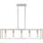 New Harbor 5-Light Brushed Nickel Island Light