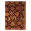Tapis de couloir unique de style nouvel âge en laine noué à la main marron / vert 2 pi 5 po x 18 pi Agra