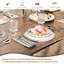 Table de salle à manger Rustic Wave Edge pour 6-8, plateau en panneau de fibres à densité moyenne avec structure en métal-1959162263-1959162249-1959162248