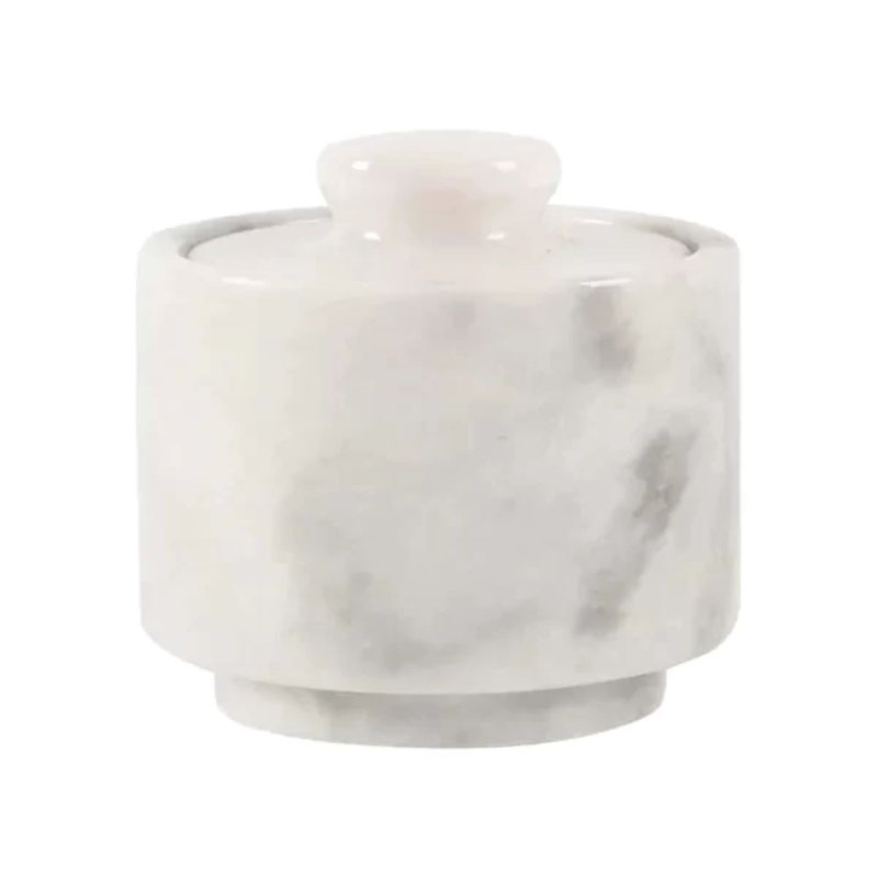 Single Salt Cellar, White
