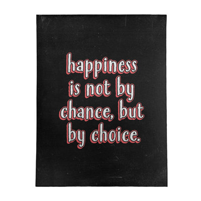 Quotes Chenille Indoor Rug