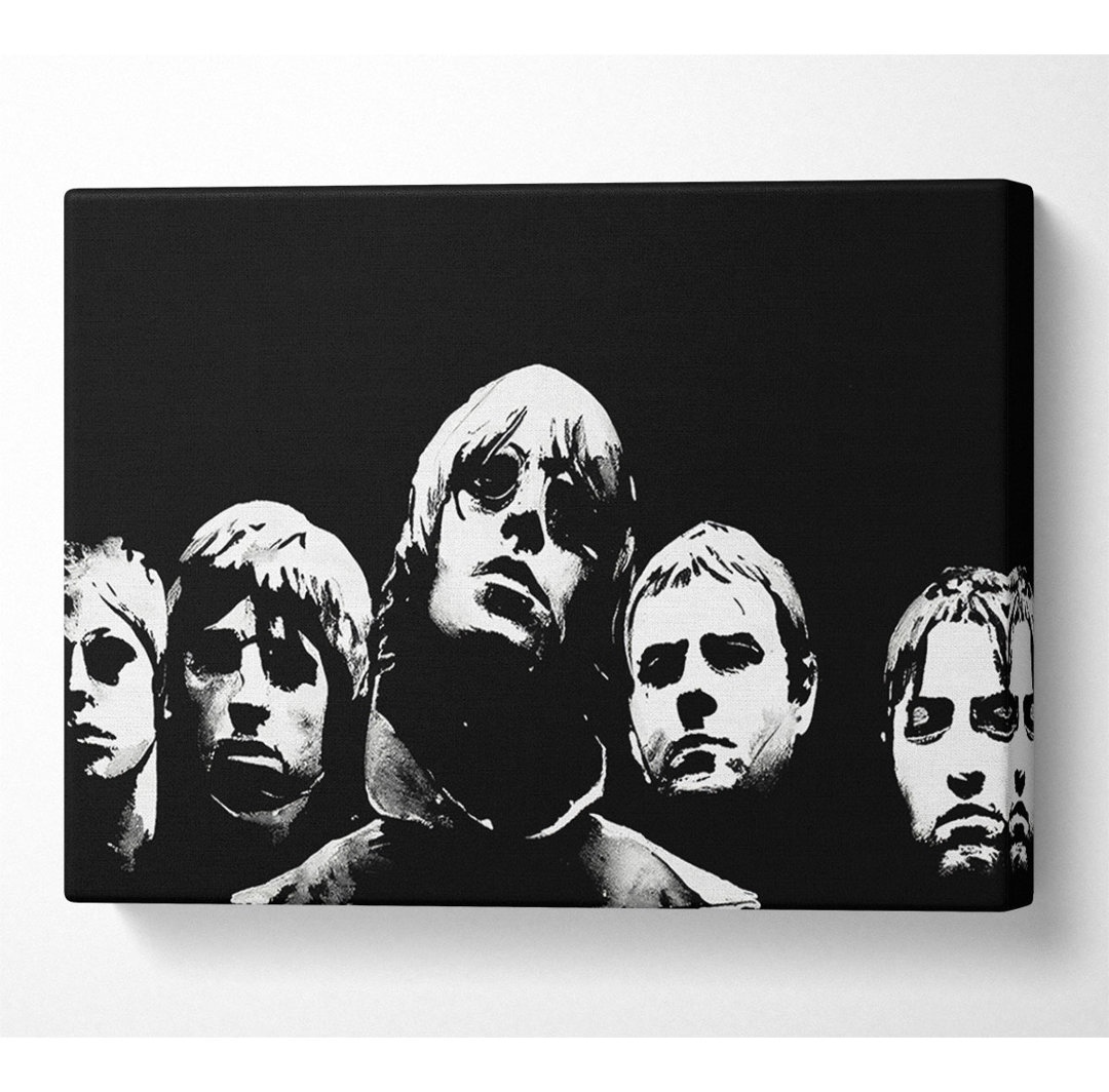 Oasis Wonderwall Pop Art - Kunstdrucke auf Leinwand