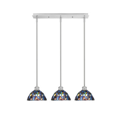 Luminaire suspendu linéaire 3 lumières Edge
