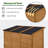 5 ft. W x 2 ft. D Outdoor Storage Shed with Double Lockable Doors and Waterproof Asphalt Roof-96367099