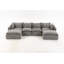Canapé modulaire surdimensionné de 130,71 po de large avec canapé modulaire True Relax-1687503133