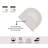 Gadbois Double Ruffle Cotton Round Bath Rug-29847628