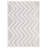 Pathway Abstract Chevron Ivory/Light Grey Indoor Area Rug-31769425
