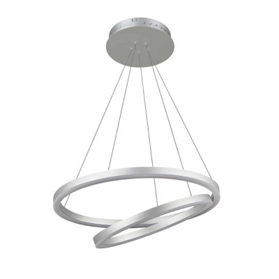 Lustre à DEL linéaire moderne unique à 2 lumières aelin