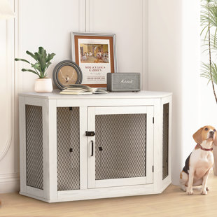 Fido Studio 36 Dog Crate - Walnut