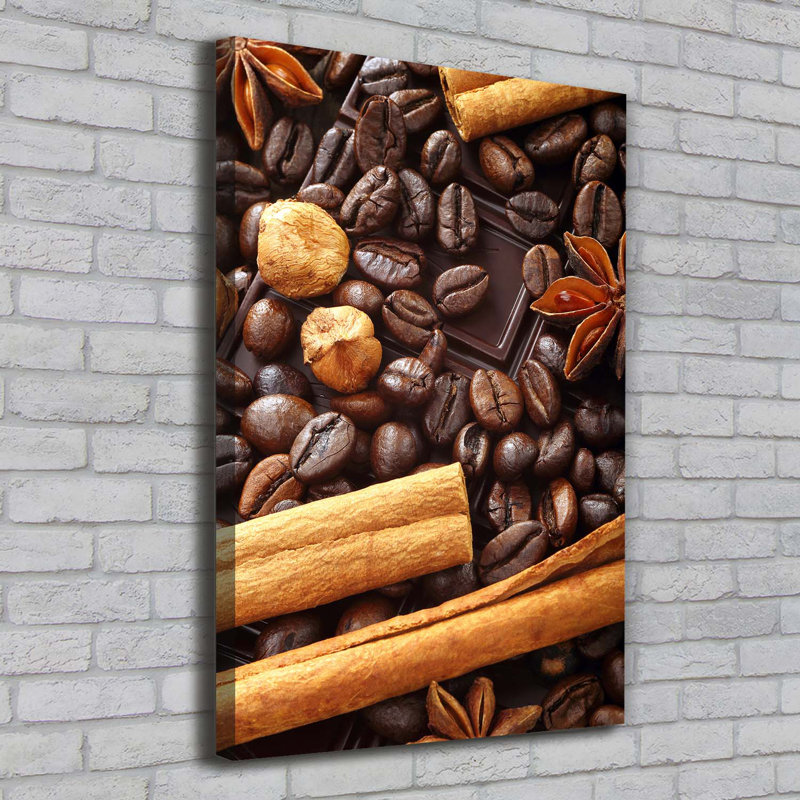 Dark Chocolate - Wrapped Canvas Print