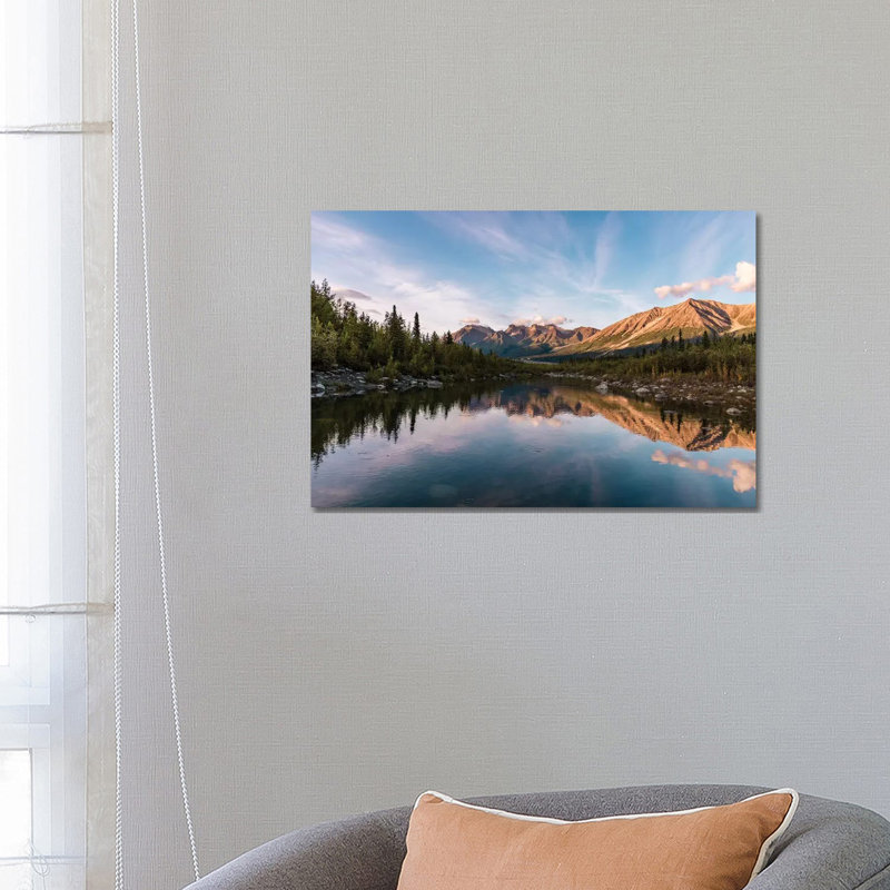 Alaskan Reflection by Lucas Moore - Wrapped Canvas Print, 66.04 cm H x 45.72 cm W x 1.91 cm D